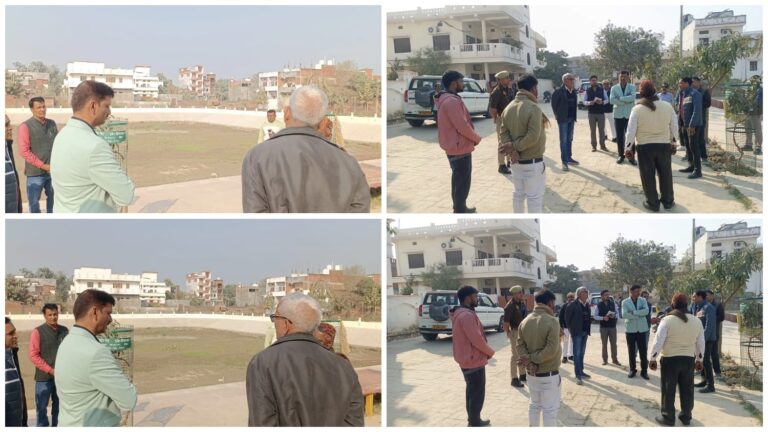 तालाब संरक्षण योजना के तहत निर्मित पोखरे का जिलाधिकारी ने किया निरीक्षण, दिए अहम निर्देश