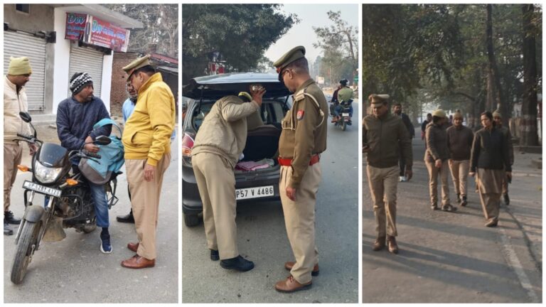 यातायात नियम उल्लंघन पर सख्ती, अवैध गतिविधियों पर कड़ा पहरा