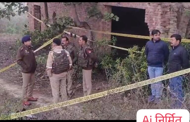 यूपी पुलिस मुठभेड़: बुढ़ाना में इनामी बदमाश अमजद का अंत
