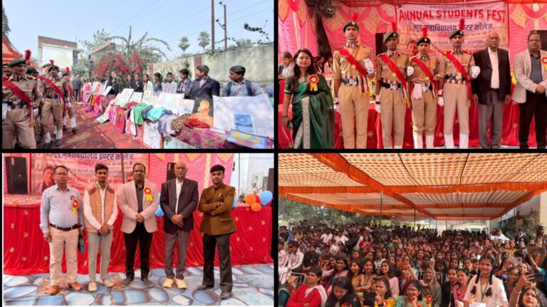 आर्ट एंड क्राफ्ट प्रदर्शनी में उभरी प्रतिभा, बापू महाविद्यालय सलेमपुर बना प्रेरणा केंद्र