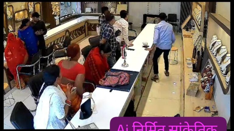ज्वेलरी दुकान में हथियारबंद बदमाशों का तांडव, हवाई फायरिंग