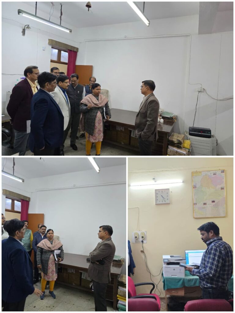 विकास भवन में प्रशासनिक सख्ती, मुख्य विकास अधिकारी ने की व्यवस्थाओं की समीक्षा