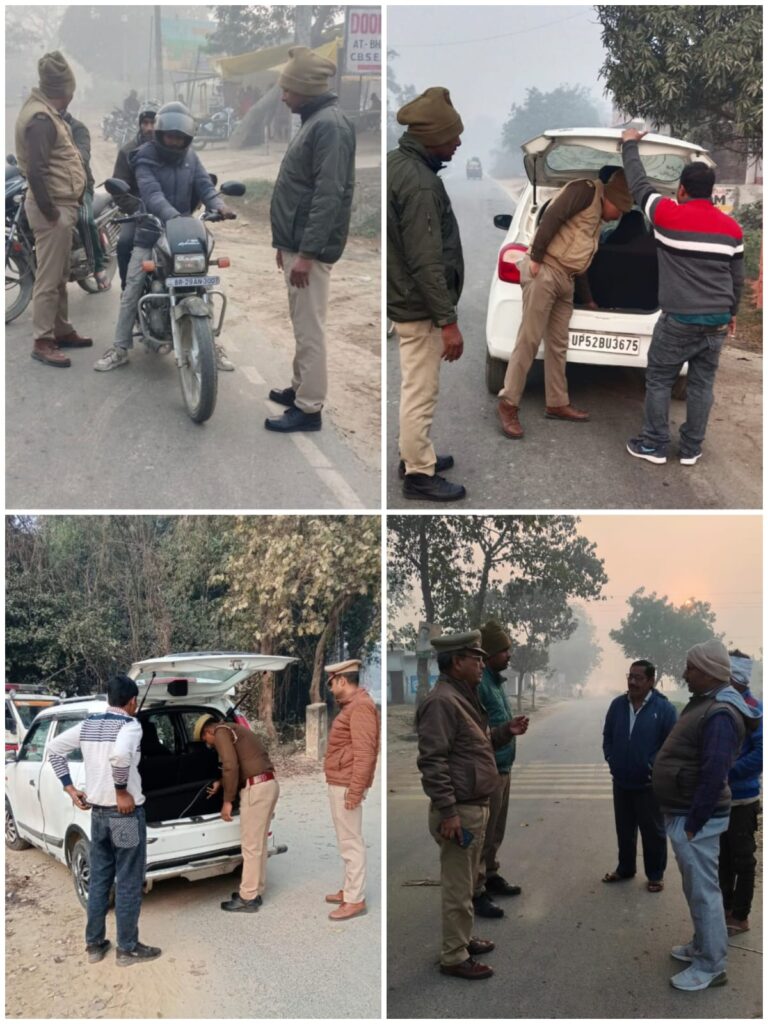 मॉर्निंग वॉकर चेकिंग अभियान: देवरिया पुलिस ने बढ़ाया सुरक्षा का भरोसा, 216 लोगों की जांच