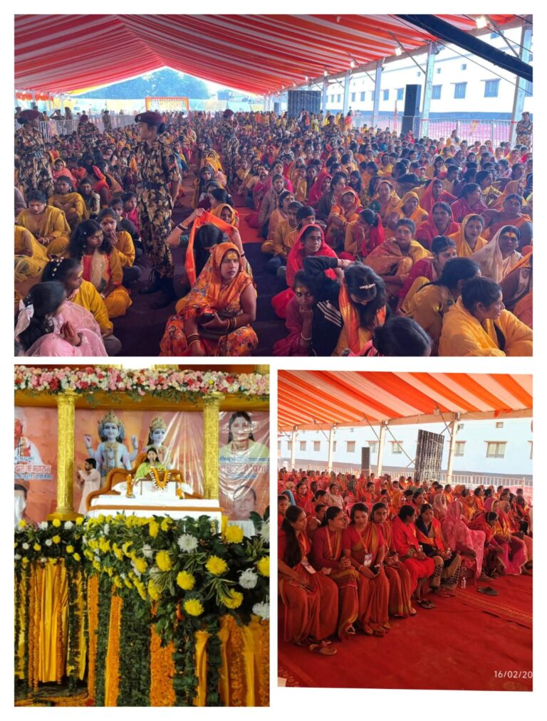 देवरिया के बनकटाशिव (सल्लहपुर) में आयोजित श्री लक्ष्मीनारायण महायज्ञ के दूसरे दिन भक्ति की अविरल धारा बही।