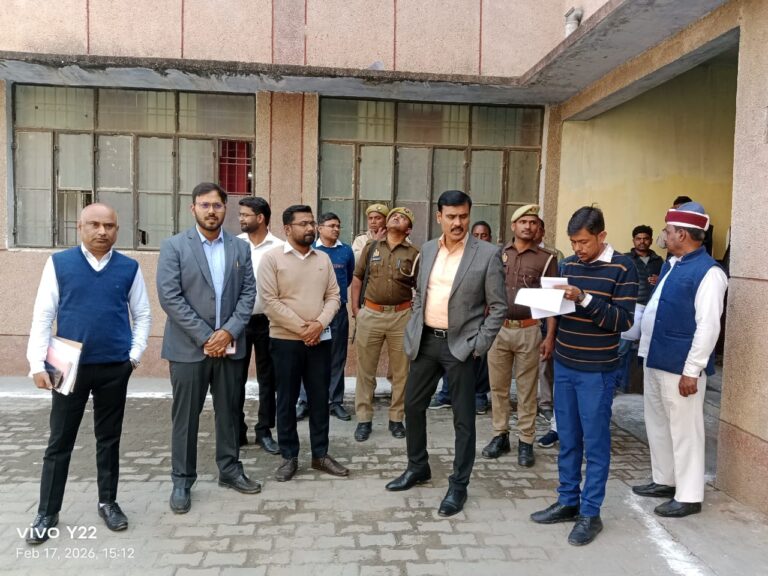 तहसील बांसडीह में औचक निरीक्षण, व्यवस्थाओं में सुधार के निर्देश