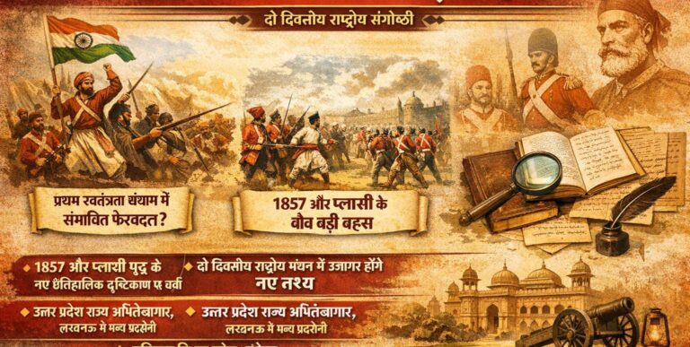 स्वतंत्रता आंदोलन के इतिहास लेखन पर दो दिवसीय राष्ट्रीय संगोष्ठी 19-20 को