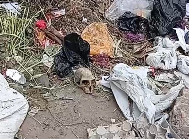 Mau में सनसनी: पशु अस्पताल परिसर में बच्चे की खोपड़ी मिलने से हड़कंप