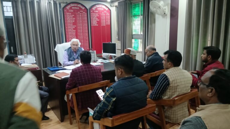22 फरवरी को एचआरपीजी कॉलेज में लगेगा मेगा विधिक सहायता शिविर, तैयारियों की समीक्षा