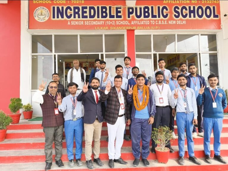 इंक्रेडिबल पब्लिक स्कूल लिलकर के छात्र ने JEE Main में लहराया परचम