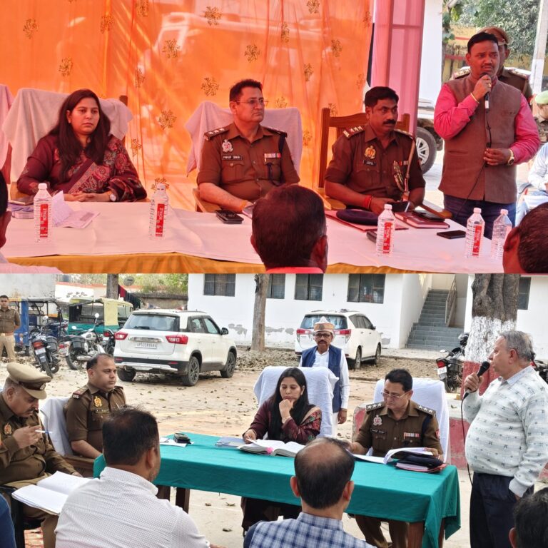 बहराइच: होली–रमजान को लेकर प्रशासन सतर्क: एसडीएम की अध्यक्षता में तीन थानों में पीस कमेटी बैठक