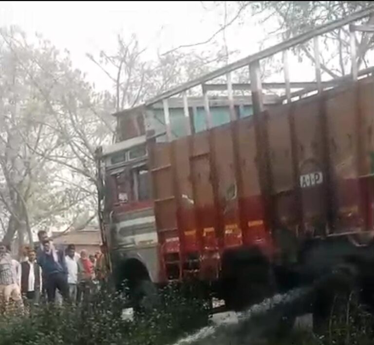 सलेमपुर सोहनाग मार्ग पर दर्दनाक हादसा