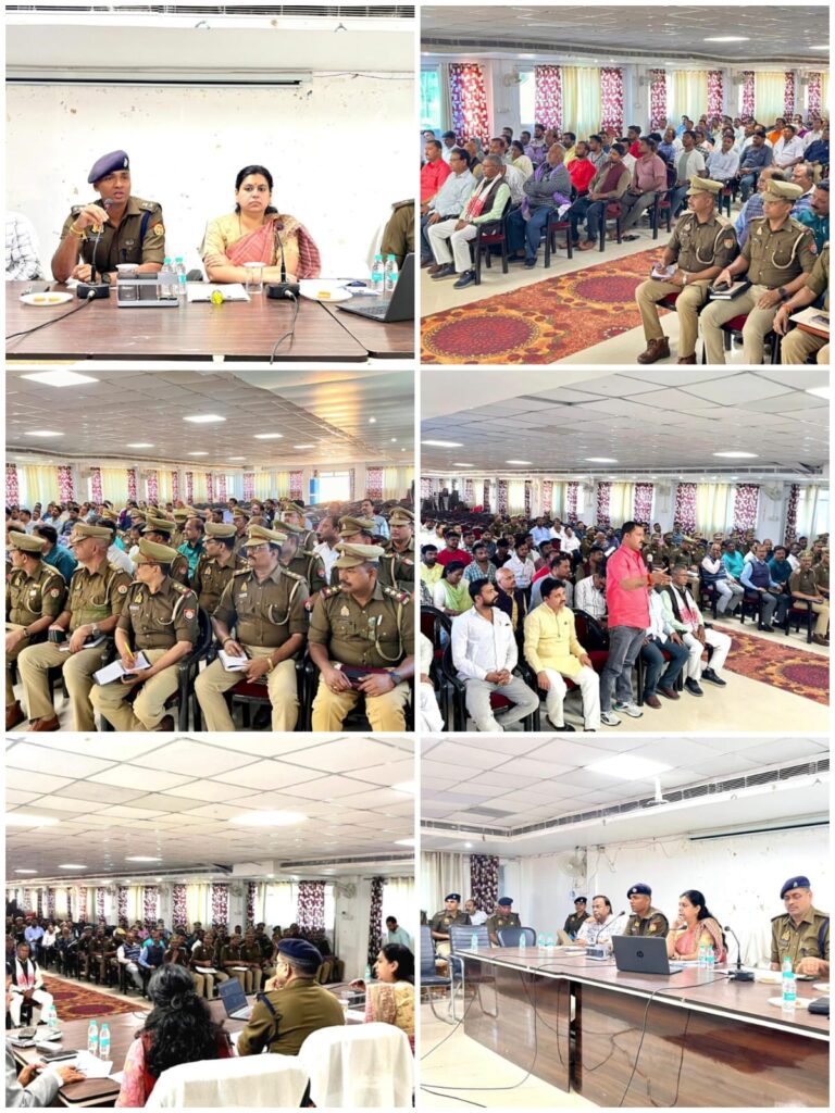 देवरिया में त्योहारों से पहले हाई अलर्ट, प्रशासन और पुलिस ने बनाई संयुक्त रणनीति