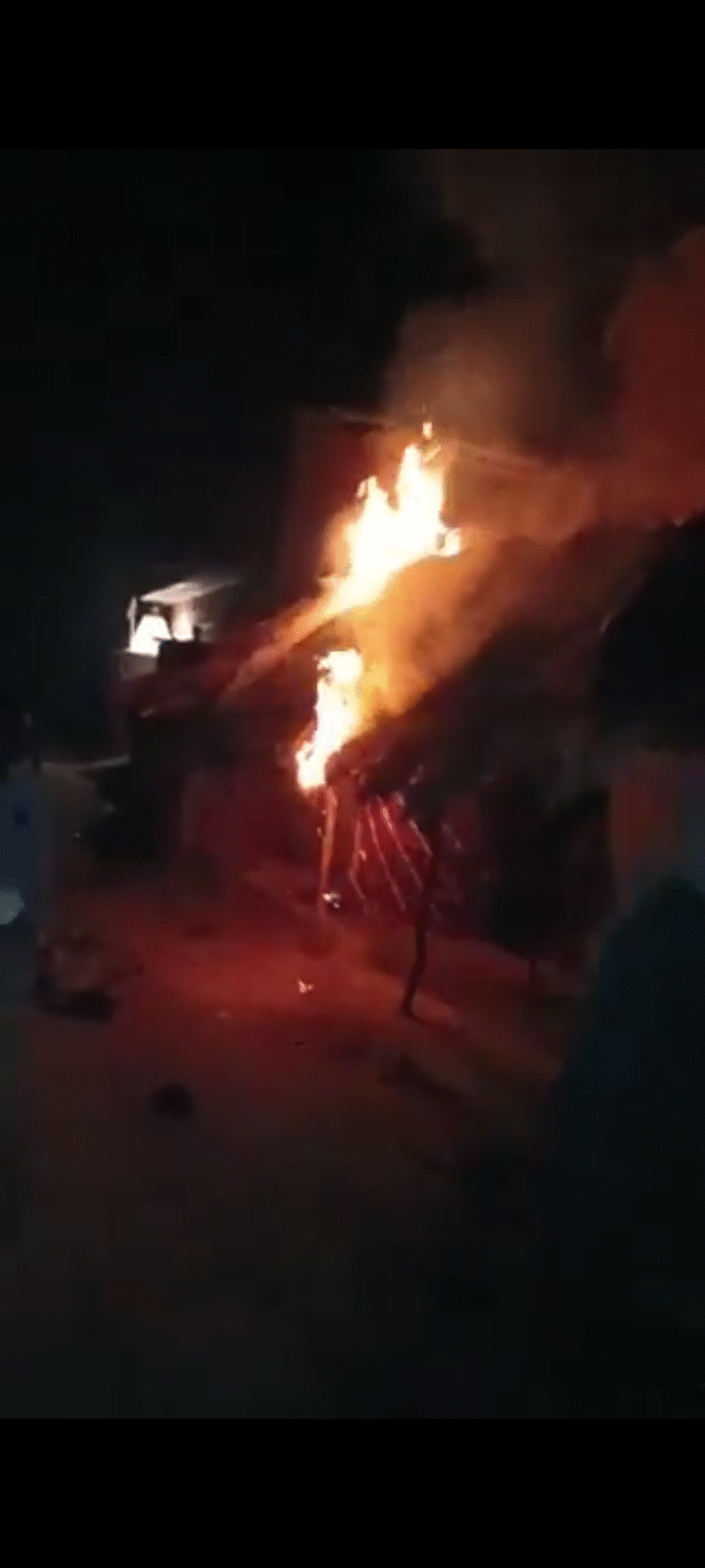 ट्रैक्टर विवाद बना बवाल, दलित बस्ती में आगजनी से दहशत