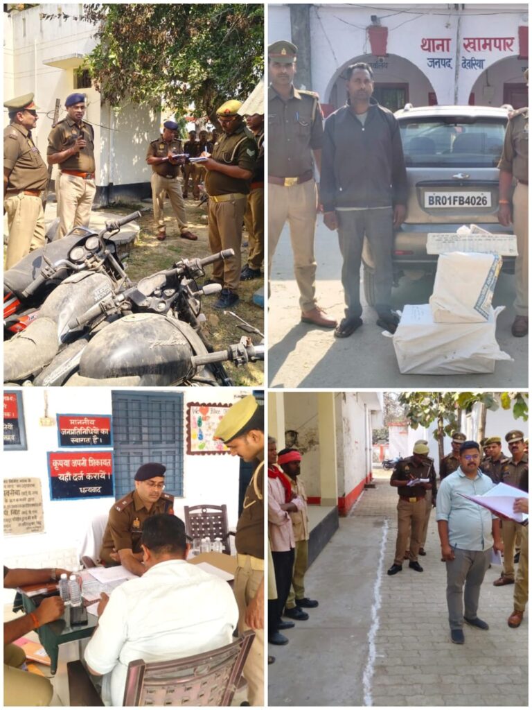 थाने का वार्षिक निरीक्षण, व्यवस्थाओं की गहन समीक्षा