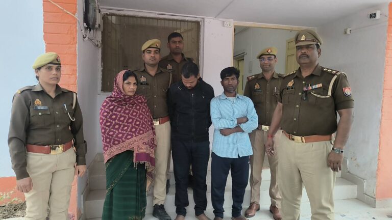 मऊ अपहरण कांड: सरायलखंसी पुलिस ने खोली झूठी साजिश की परतें, मुगलसराय से महिला गिरफ्तार