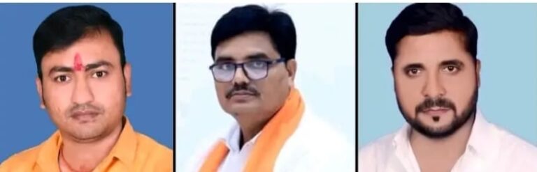 परतावल नगर पंचायत को मिले तीन मनोनीत सभासद, विकास कार्यों को मिलेगी नई गति