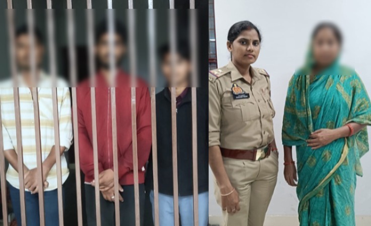 Gorakhpur News: धर्मांतरण के प्रयास में 4 गिरफ्तार, महिला सहित आरोपी पुलिस हिरासत में