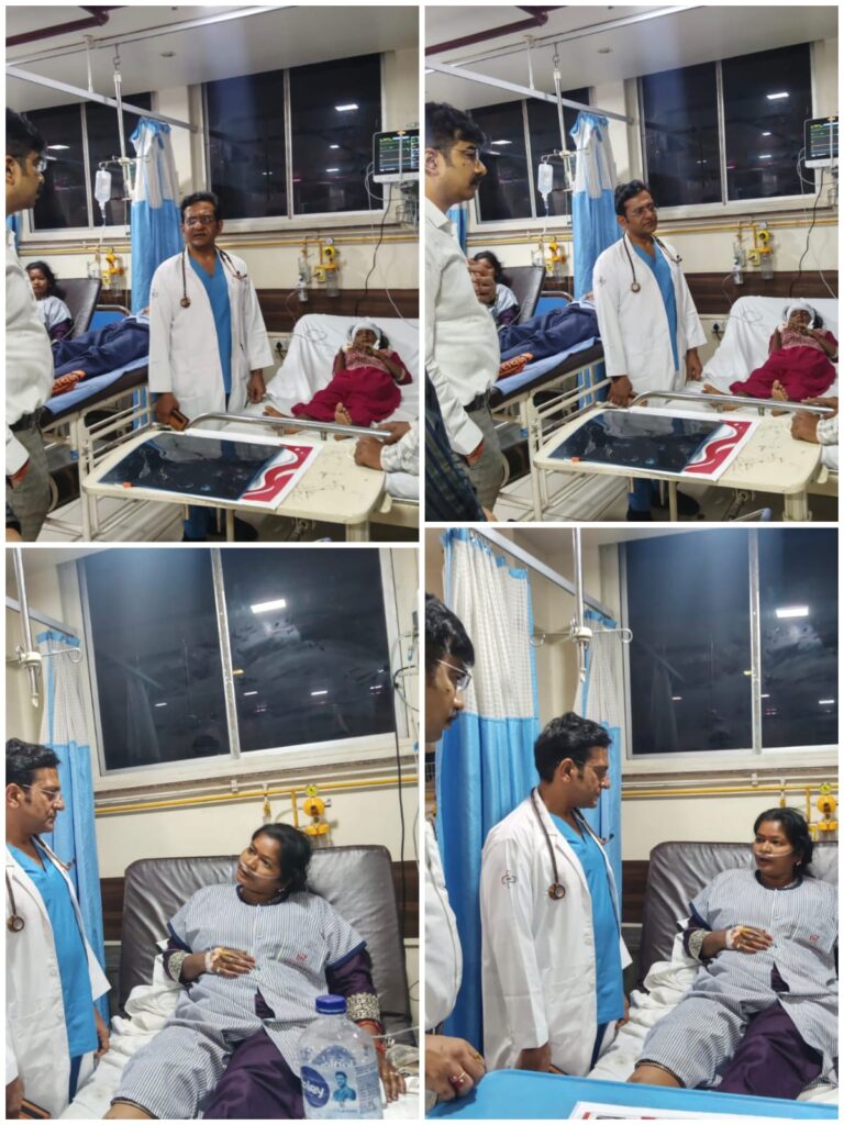 बस दुर्घटना के घायलों का हाल जानने पहुंचे एडीएम, बेहतर इलाज के दिए निर्देश