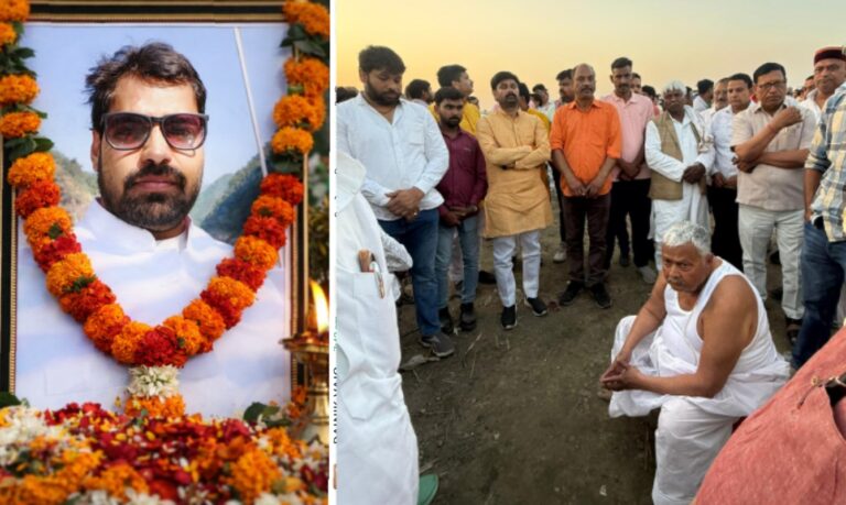 नम आंखें, भारी मन से मानवेंद्र पाण्डेय ‘मन्नू’ को अंतिम विदाई, उमड़ा जन सैलाब