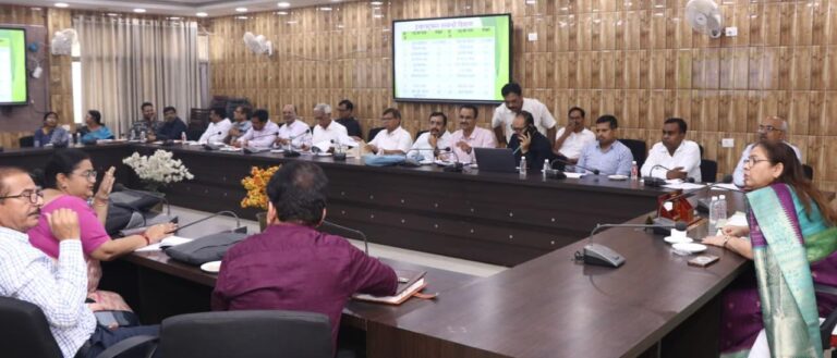 जन भवन प्रस्तुतीकरण की तैयारी तेज: 32 महाविद्यालयों के प्राचार्यों की बैठक