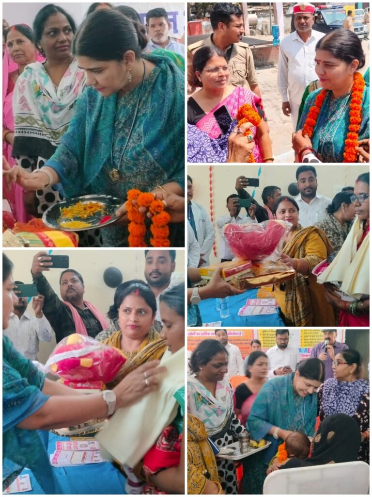 महिला सशक्तिकरण को बढ़ावा: कुशीनगर में नवजात कन्याओं का जन्मोत्सव और योजनाओं की जमीनी समीक्षा