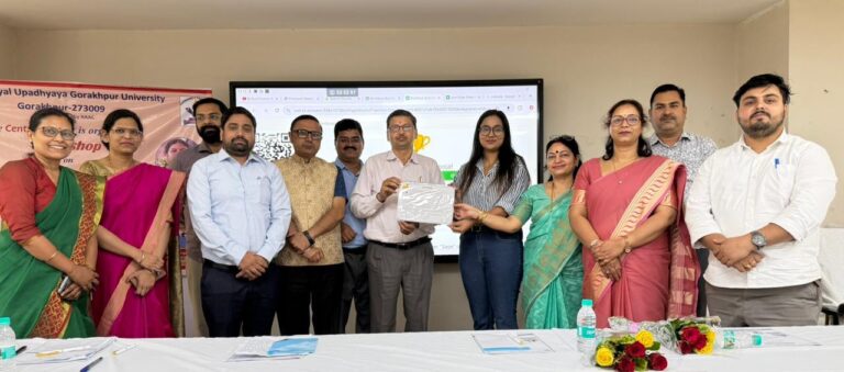 विश्वविद्यालय में निंबस रिमोट एक्सेस सॉफ्टवेयर पर आधारित कार्यशाला सम्पन्न