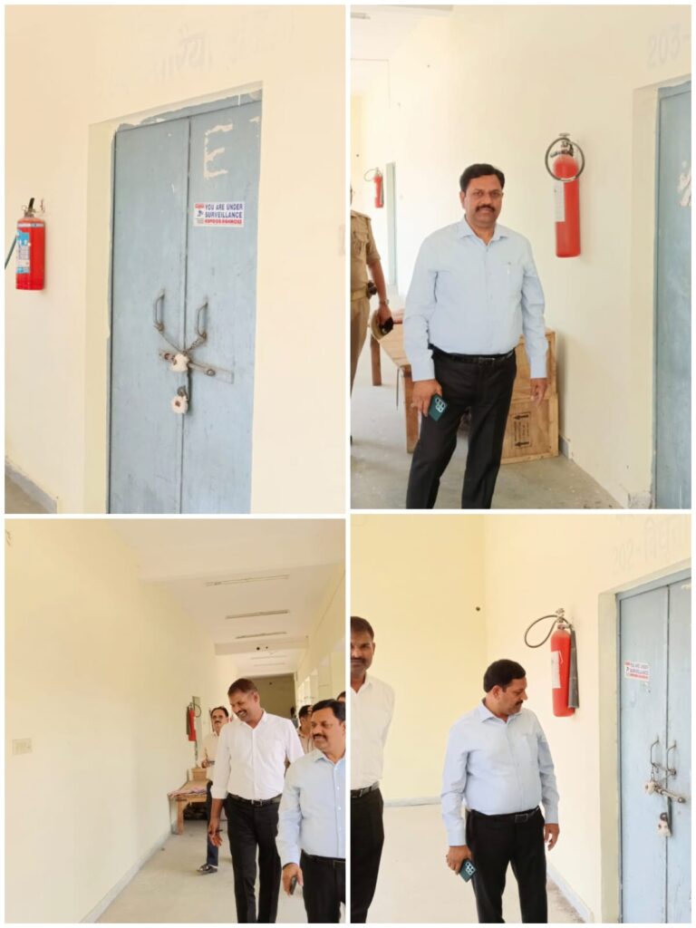 ईवीएम-वीवीपैट वेयरहाउस का निरीक्षण, सुरक्षा व्यवस्था मजबूत रखने के निर्देश