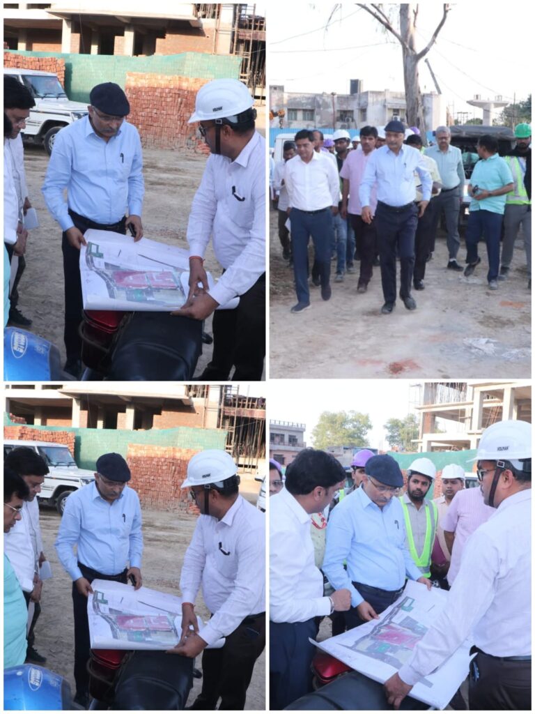 लेडी लायल चिकित्सालय विस्तार कार्य का निरीक्षण, निर्माण गुणवत्ता और प्रगति तेज करने के निर्देश