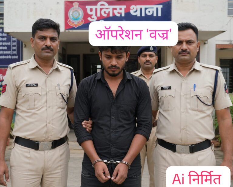 ऑपरेशन वज्र का प्रहार: 841 अपराधी गिरफ्तार, पुलिस का बड़ा एक्शन