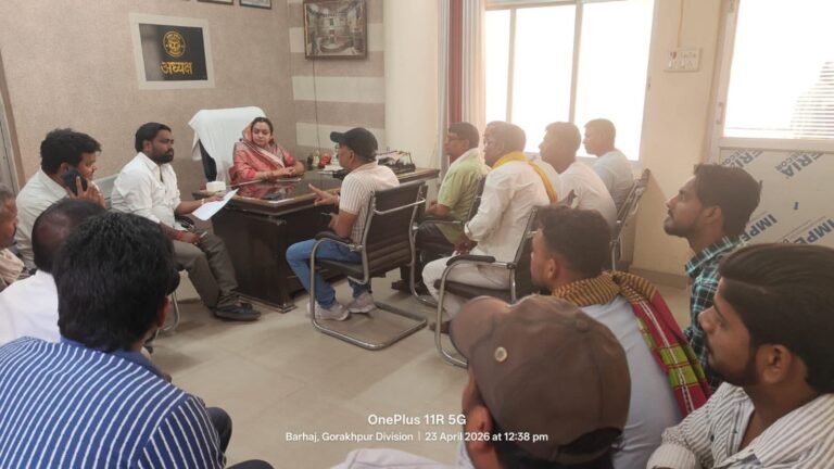 बरहज में स्वच्छ सर्वेक्षण को लेकर बैठक, सफाई व्यवस्था मजबूत करने के निर्देश