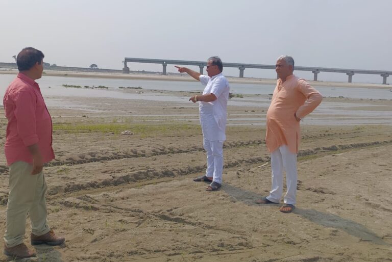 रविप्रताप सिंह ने मोहन सेतु के निर्माण में देरी पर उठाए सवाल, आंदोलन की चेतावनी