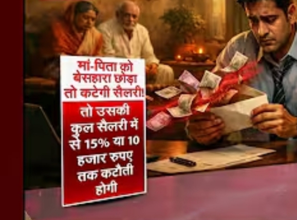 “नैतिकता से कानून तक: माता-पिता की सेवा न करने पर सैलरी कटौती का नया सामाजिक संदेश”