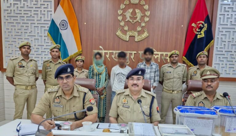 मोबाइल की दुकान में चोरी का खुलासा 5 अभियुक्त गिरफ्तार