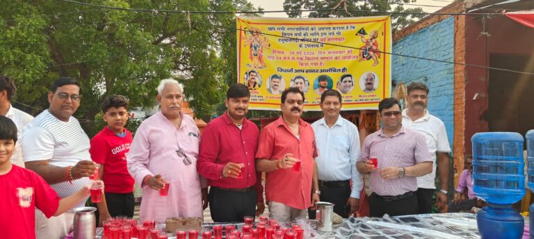 बड़े मंगलवार पर विशाल भंडारे का आयोजन, भक्तिमय माहौल में हुआ प्रसाद वितरण