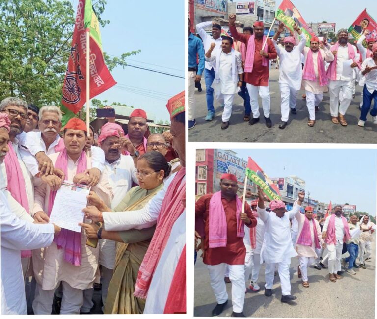 बरहज की टूटी सड़क और अधूरा मोहन सेतु बना सियासी मुद्दा, सपा ने सरकार को घेरा