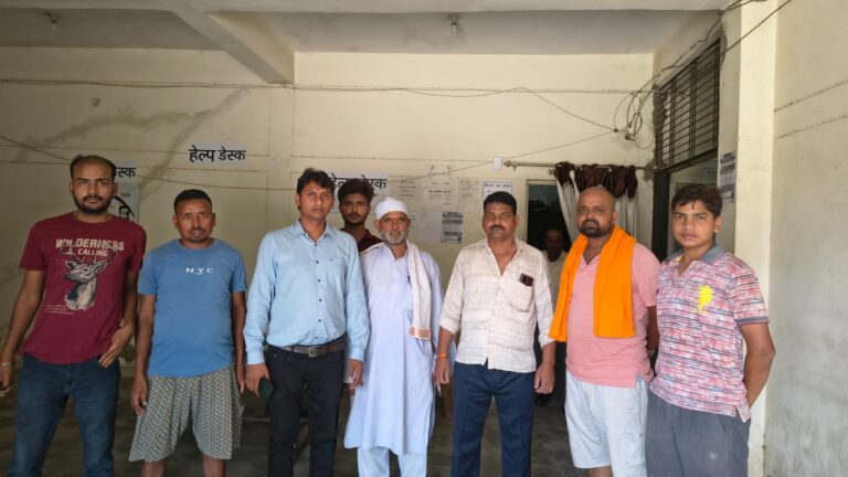 विद्युत तार टूटने से परेशान ग्रामीणों ने किया प्रदर्शन,जेई ने दिया अगले महीने तार बदलने का आश्वासन
