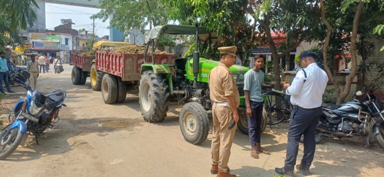नाबालिग चालकों व मॉडिफाइड साइलेंसर के खिलाफ चला अभियान, तीन वाहन सीज