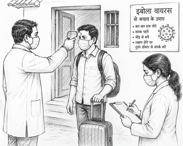 इबोला संक्रमण की आशंका पर स्वास्थ्य विभाग सतर्क, दक्षिण अफ्रीका के युगांडा से लौटे युवक की निगरानी