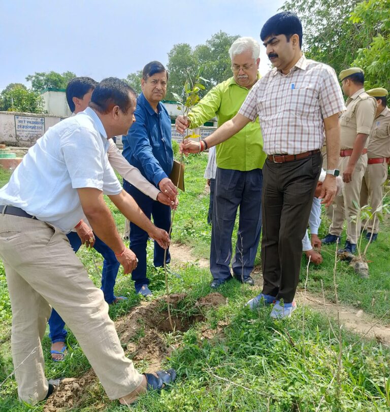 मंडलायुक्त ने किया पौधारोपण, पर्यावरण संरक्षण के लिए जनसहभागिता पर दिया जोर