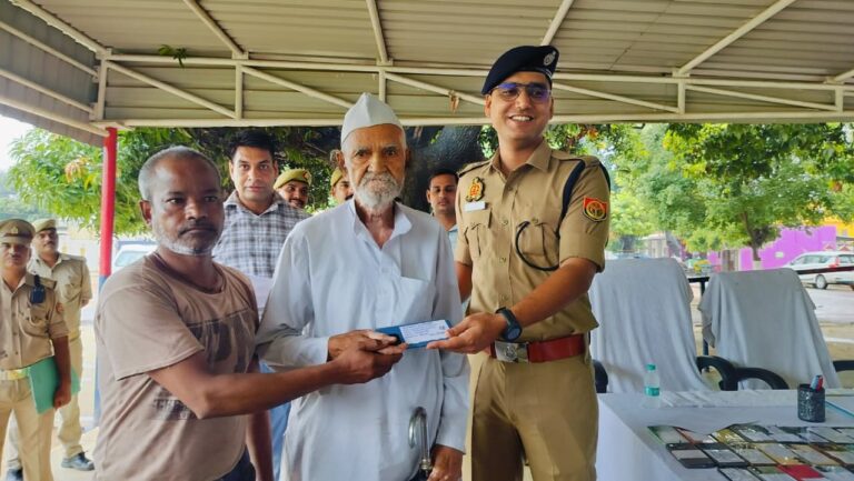 शाहजहाँपुर पुलिस का सराहनीय अभियान