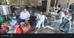 खाद्य सुरक्षा विभाग की छापेमारी, 60 लीटर दूध और 90 किलो मिल्क क्रीम नष्ट